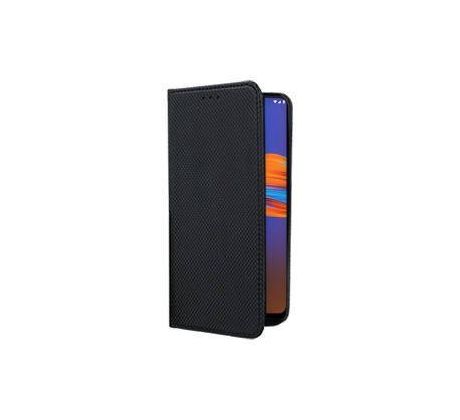 Púzdro knižkové SMART BOOK CASE pre MOTOROLA MOTO E6S - čierne