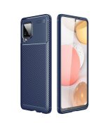 Púzdro FOCUS CARBON CASE pre SAMSUNG GALAXY A42 5G - modré