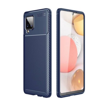 Púzdro FOCUS CARBON CASE pre SAMSUNG GALAXY A42 5G - modré