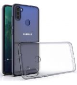 Púzdro SILIKÓNOVÉ ULTRA SLIM 0,2mm pre SAMSUNG GALAXY M11 (M115F) - transparentné