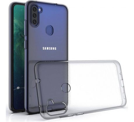 Púzdro SILIKÓNOVÉ ULTRA SLIM 0,2mm pre SAMSUNG GALAXY M11 (M115F) - transparentné