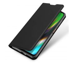 Púzdro knižkové DUX DUCIS PRO SKIN SERIES pre MOTOROLA MOTO G9 PLUS - čierne