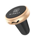 Magnetický držiak KAKU (KSC-025) do ventilácie auta - zlatý