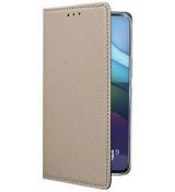 Púzdro knižkové SMART BOOK CASE pre MOTOROLA MOTO G9 POWER - zlaté