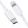 Kábel USB TYP - C to LIGHTNING KAKU (KSC-302) 1m - biely