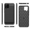 Púzdro CARBON CASE pre SAMSUNG GALAXY A42 5G - čierne