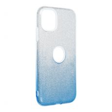 Púzdro SHINING CASE pre APPLE iPhone 11 (6,1")  - modro strieborné
