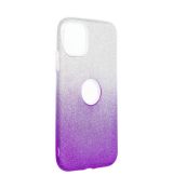 Púzdro SHINING CASE pre APPLE iPhone 11 (6,1")  - fialovo strieborné