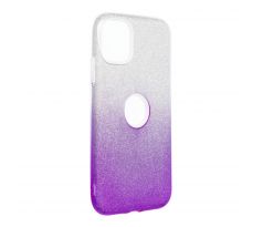 Púzdro SHINING CASE pre APPLE iPhone 11 (6,1")  - fialovo strieborné