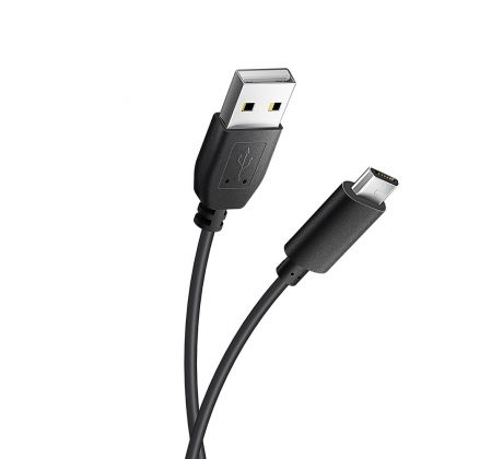 Kábel BLUE STAR LITE USB - micro USB univerzálny 1,2m - čierny