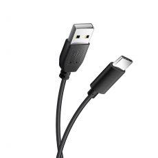 Kábel BLUE STAR LITE USB - micro USB TYP-C univerzálny 1,2m - čierny