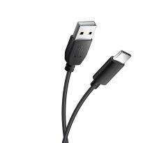 Kábel BLUE STAR LITE USB - micro USB TYP-C univerzálny 1,2m - čierny