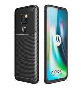Púzdro FOCUS CARBON CASE pre MOTOROLA MOTO G9 PLAY/E7 PLUS - čierne