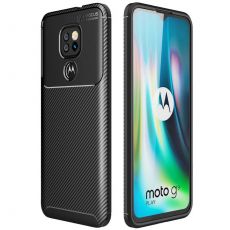 Púzdro FOCUS CARBON CASE pre MOTOROLA MOTO G9 PLAY/E7 PLUS - čierne