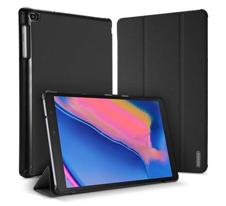 Púzdro knižkové DUX DUCIS DOMO SERIES pre SAMSUNG GALAXY TAB 8,0" (2019) T290/T295 - čierne