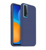 Púzdro SILIKÓNOVÉ BACK GEL MATT pre HUAWEI P SMART (2021) - modré