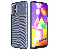 Púzdro FOCUS CARBON CASE pre SAMSUNG GALAXY M31S (M317F) - modré