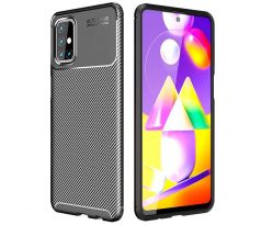 Púzdro FOCUS CARBON CASE pre SAMSUNG GALAXY M31S (M317F) - čierne