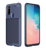 Púzdro FOCUS CARBON CASE pre SAMSUNG GALAXY M51 (M515F) - modré