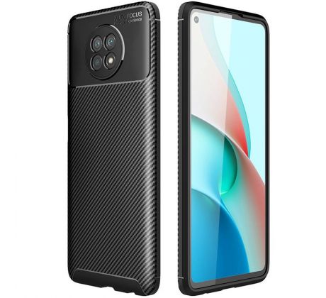 Púzdro FOCUS CARBON CASE pre XIAOMI REDMi NOTE 9T - čierne