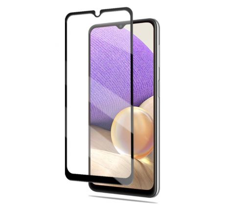 Tvrdené sklo 5D FULL COVER (full glue) 9H PRO (TG) pre SAMSUNG GALAXY A32 5G - čierne