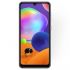 Púzdro SILIKÓNOVÉ BACK GEL MATT pre SAMSUNG GALAXY A31 (A315F) - čierne