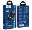 Sieťová nabíjačka HOCO N4 2 x USB 2,4A - čierna