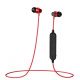 Magnetické BLUETOOTH SLÚCHADLÁ KAKU (KSC-447)  - červené