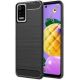Púzdro CARBON CASE pre LG K62 - čierne