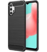 Púzdro CARBON CASE pre SAMSUNG GALAXY A32 5G - čierne