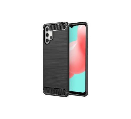 Púzdro CARBON CASE pre SAMSUNG GALAXY A32 5G - čierne