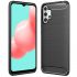 Púzdro CARBON CASE pre SAMSUNG GALAXY A32 5G - čierne