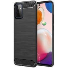 Púzdro CARBON CASE pre SAMSUNG GALAXY A52 5G - čierne