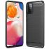 Púzdro CARBON CASE pre SAMSUNG GALAXY A52 5G - čierne