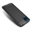 Púzdro CARBON CASE pre SAMSUNG GALAXY A12 (A125F) - čierne