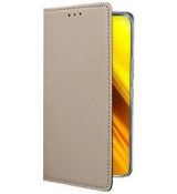 Púzdro knižkové SMART BOOK CASE pre XIAOMI POCO X3 NFC - zlaté