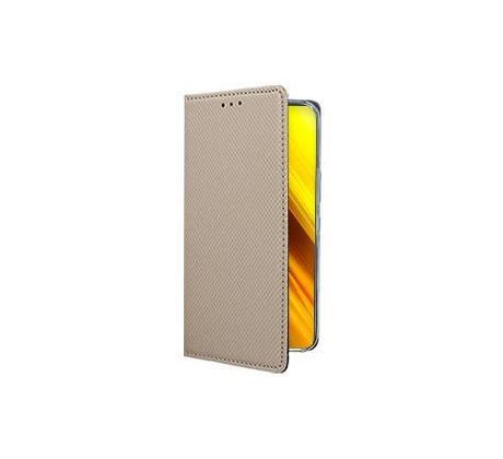 Púzdro knižkové SMART BOOK CASE pre XIAOMI POCO X3 NFC - zlaté