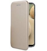 Púzdro knižkové BOOK ELEGANCE pre SAMSUNG GALAXY A12 (A125F) - zlaté