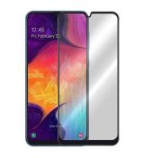 Tvrdené sklo 5D FULL COVER (full glue) 9H PRO (TG) pre SAMSUNG GALAXY M21 (M215F) - čierne