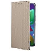 Púzdro knižkové SMART BOOK CASE pre SAMSUNG GALAXY M21 (M215F) - zlaté