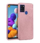Púzdro SHINING CASE pre SAMSUNG GALAXY A21s (A217F) - ružové