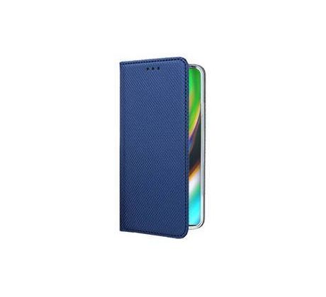 Púzdro knižkové SMART BOOK CASE pre MOTOROLA MOTO G9 PLUS - modré