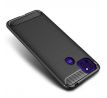 Púzdro CARBON CASE pre MOTOROLA MOTO G9 POWER - čierne