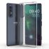 Púzdro SILIKÓNOVÉ BACK GEL MATT pre SONY XPERIA 1 II  - transparentné