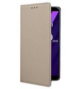 Púzdro knižkové SMART BOOK CASE pre HUAWEI Y6 (2018)  - zlaté