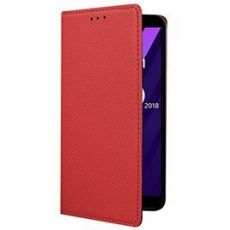 Púzdro knižkové SMART BOOK CASE pre HUAWEI Y6 (2018)  - červené