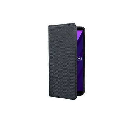 Púzdro knižkové SMART BOOK CASE pre HUAWEI Y6 (2018)  - čierne