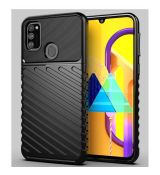 Púzdro (Zadný kryt) THUNDER ARMOR pre SAMSUNG GALAXY M21 (M215F) - čierne