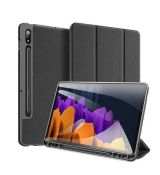 Púzdro knižkové DUX DUCIS DOMO SERIES pre SAMSUNG GALAXY TAB S7 (T870) - čierne
