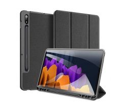 Púzdro knižkové DUX DUCIS DOMO SERIES pre SAMSUNG GALAXY TAB S7 (T870) - čierne